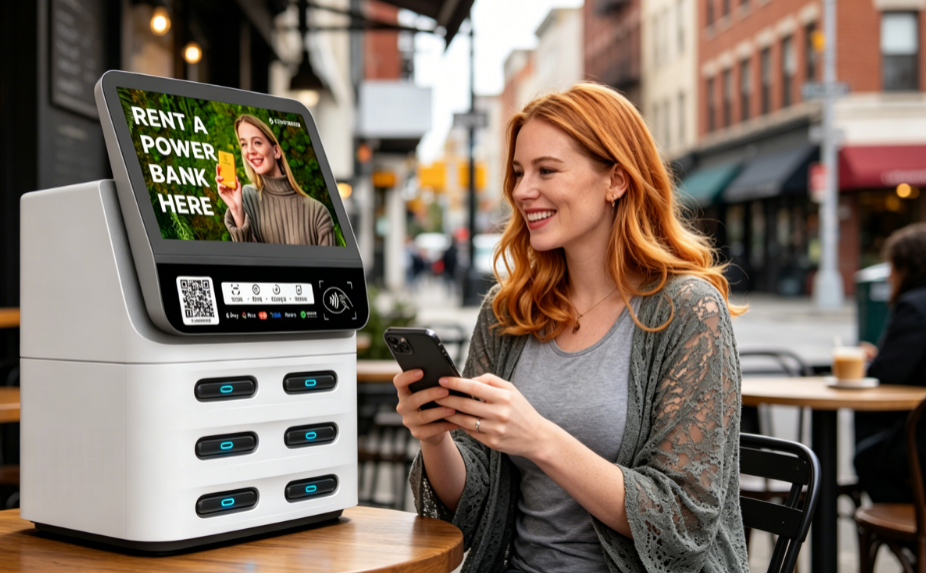 Banco de energía POS en Rumanía en restaurantes, cafeterías y zonas de alto tráfico, Litapower garantiza ingresos estables